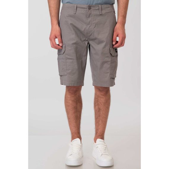 Rebase Ανδρική Βερμούδα Cargo 251RMSHO-7001 Charcoal - Βερμούδες στο Bodyman