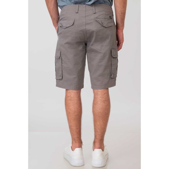 Rebase Ανδρική Βερμούδα Cargo 251RMSHO-7001 Charcoal - Βερμούδες στο Bodyman