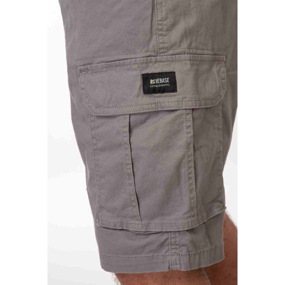 Rebase Ανδρική Βερμούδα Cargo 251RMSHO-7001 Charcoal - Βερμούδες στο Bodyman