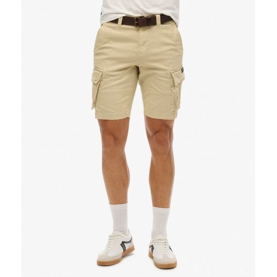 Superdry Ανδρική Βερμούδα Cargo Core M7110433A-13K Sand - Βερμούδες στο Bodyman