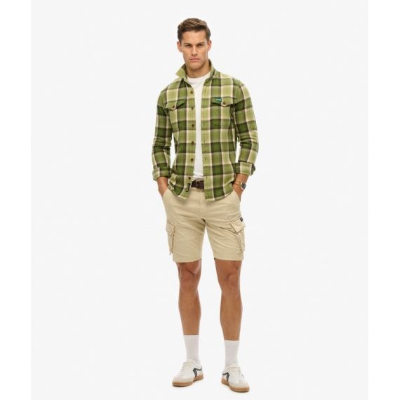 Superdry Ανδρική Βερμούδα Cargo Core M7110433A-13K Sand - Βερμούδες στο Bodyman