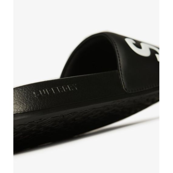 Superdry Σαγιονάρες Pool Slide MF310266A-33B Core Graphic Black Optic - ΣΑΓΙΟΝΑΡΕΣ στο Bodyman