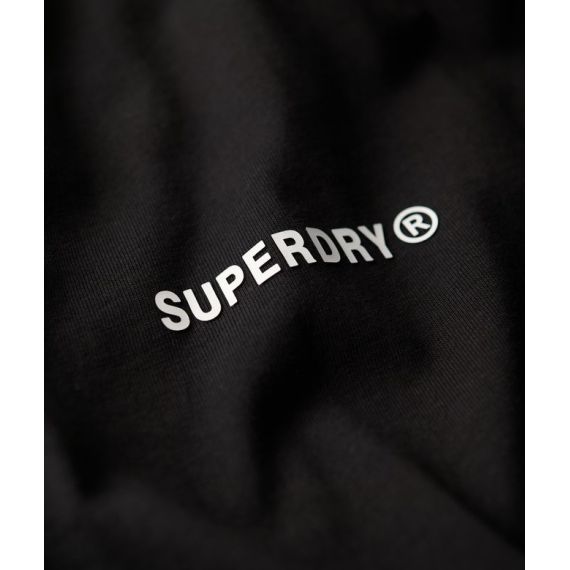 Superdry Ανδρική Μπλούζα M1012225A-02A Tech Relaxed Black - T-Shirt  στο Bodyman
