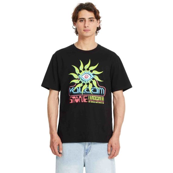 Volcom Ανδρικό T-Shirt Κοντομάνικο A3512555-BLK Realityfab Black - T-Shirt  στο Bodyman