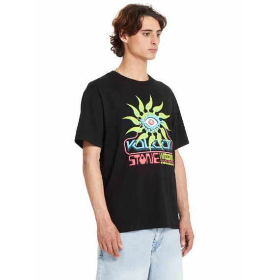 Volcom Ανδρικό T-Shirt Κοντομάνικο A3512555-BLK Realityfab Black - T-Shirt  στο Bodyman