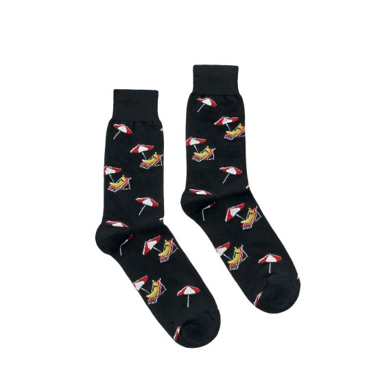 Walk Socks Bamboo W304-43-02 Black - Κάλτσες στο Bodyman