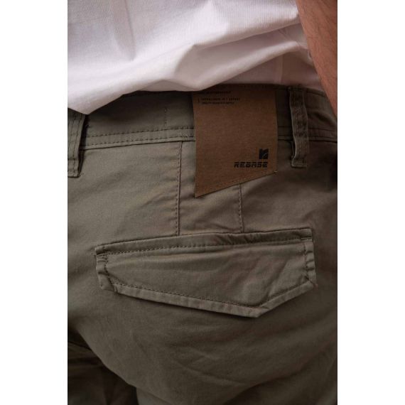 Rebase Ανδρικό Παντελόνι Cargo 251RCCP-4025 LT Olive - Παντελόνια στο Bodyman