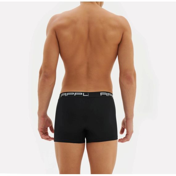 Apple Boxer Ανδρικά Μπόξερ 3 τεμάχια 0114965 Black x3 - Boxer στο Bodyman