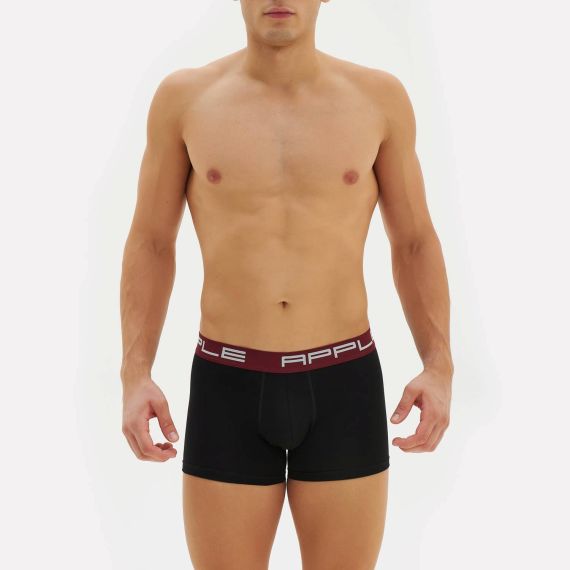 Apple Boxer Ανδρικά Μπόξερ 3 τεμάχια 0114965 Black x3 - Boxer στο Bodyman