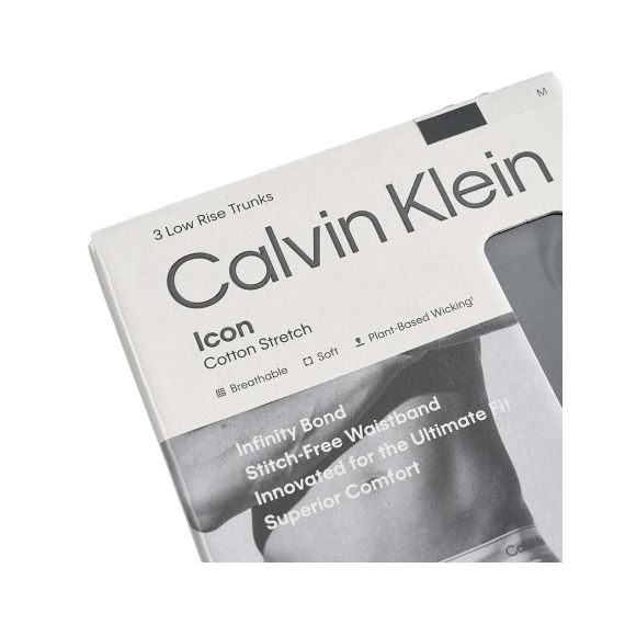 Calvin Klein Ανδρικά Μπόξερ 3Pack NB4389-TM6 Low Rise Trunks - Boxer στο Bodyman