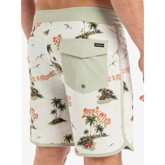 Quiksilver Ανδρικό Μαγιό Boardshort EQYBS04862-THQ6 Surfsilk Scallop 18'' - Βερμούδες Μαγιό στο Bodyman