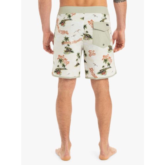 Quiksilver Ανδρικό Μαγιό Boardshort EQYBS04862-THQ6 Surfsilk Scallop 18'' - Βερμούδες Μαγιό στο Bodyman