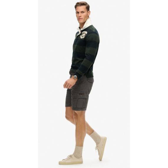 Superdry Βερμούδα Heavy Cargo M7110434A-HNK Grey - Βερμούδες στο Bodyman