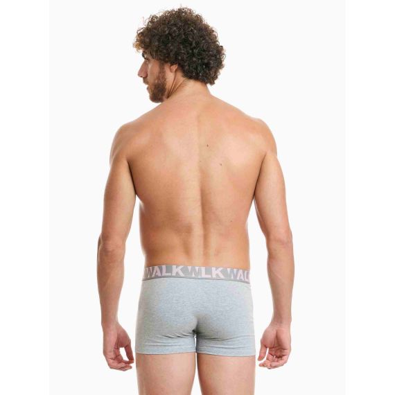 Walk Ανδρικά Boxer 2Pack W1755-1-2949 Pink Grey - Boxer στο Bodyman