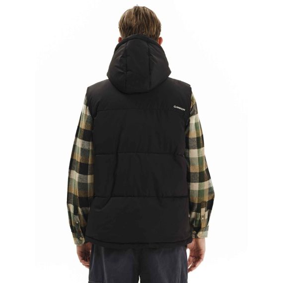 Emerson Ανδρικό Αμάνικο Μπουφάν Puffer 252.EM10.77 Black - ΝΕΕΣ ΠΑΡΑΛΑΒΕΣ στο Bodyman