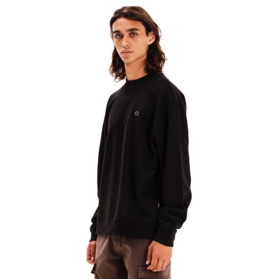 Emerson Ανδρικό Φούτερ Crew Neck 252.EM20.97-BLACK - ΝΕΕΣ ΠΑΡΑΛΑΒΕΣ στο Bodyman