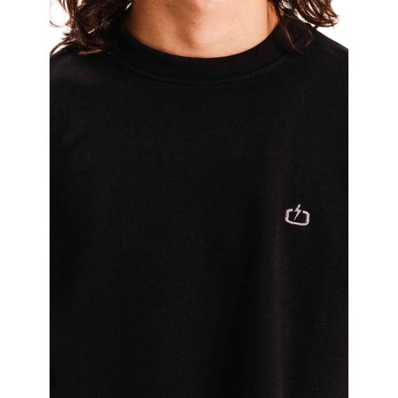 Emerson Ανδρικό Φούτερ Crew Neck 252.EM20.97-BLACK - ΝΕΕΣ ΠΑΡΑΛΑΒΕΣ στο Bodyman