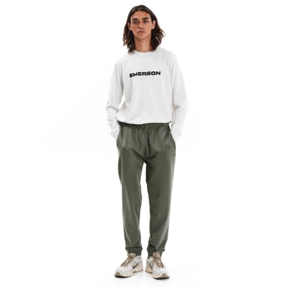 Emerson Ανδρική Φόρμα Φούτερ 252.EM25.65-OLIVE-GREEN - ΝΕΕΣ ΠΑΡΑΛΑΒΕΣ στο Bodyman
