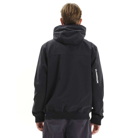 Emerson Ανδρικό Μπουφάν Bomber 252.EM10.37 Ebony - ΝΕΕΣ ΠΑΡΑΛΑΒΕΣ στο Bodyman