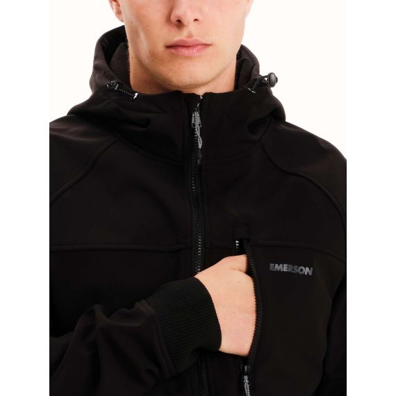 Emerson Ανδρικό Μπουφάν Bomber 252.EM11.19 Black - ΝΕΕΣ ΠΑΡΑΛΑΒΕΣ στο Bodyman