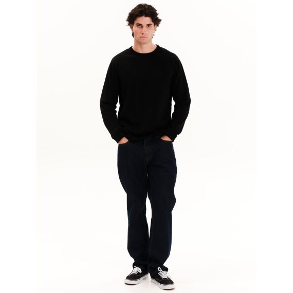 Emerson Ανδρικό Βαμβακερό Πουλόβερ 252.EM70.90 Black - ΝΕΕΣ ΠΑΡΑΛΑΒΕΣ στο Bodyman