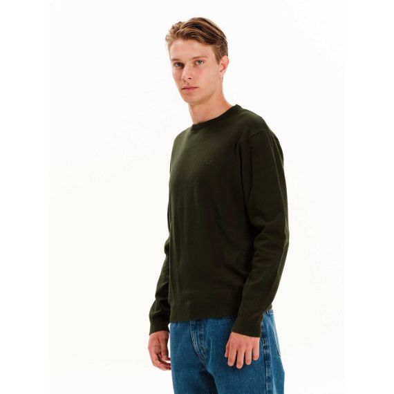 Emerson Ανδρικό Βαμβακερό Πουλόβερ 252.EM70.90 Olive - ΝΕΕΣ ΠΑΡΑΛΑΒΕΣ στο Bodyman