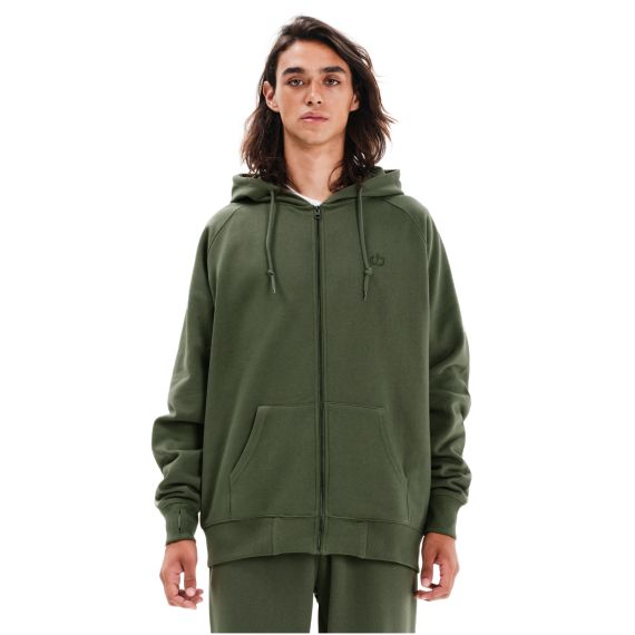 Emerson Ανδρική Ζακέτα Φούτερ 252.EM21.89-OLIVE-GREEN - ΝΕΕΣ ΠΑΡΑΛΑΒΕΣ στο Bodyman