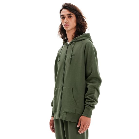 Emerson Ανδρική Ζακέτα Φούτερ 252.EM21.89-OLIVE-GREEN - ΝΕΕΣ ΠΑΡΑΛΑΒΕΣ στο Bodyman