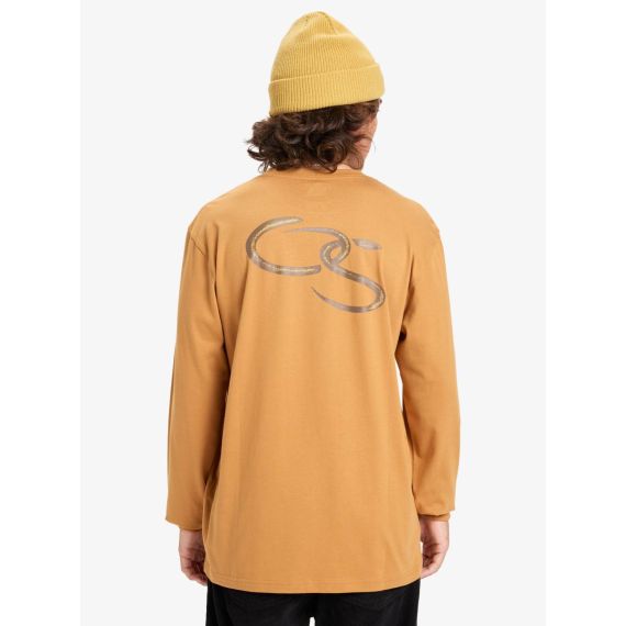 Quiksilver Ανδρική Μακρυμάνικη Μπλούζα EQYZT08194-CMD0 Snake Type - ΝΕΕΣ ΠΑΡΑΛΑΒΕΣ στο Bodyman