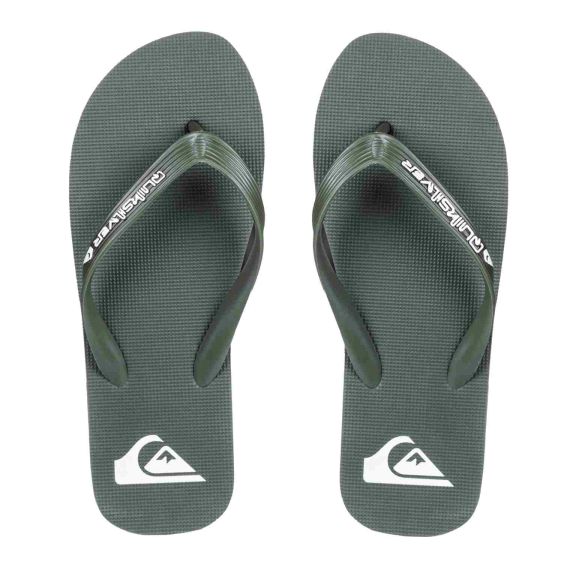 Quiksilver Σαγιονάρες AQYL101325-KHA Molokai Core Khaki - ΣΑΓΙΟΝΑΡΕΣ στο Bodyman