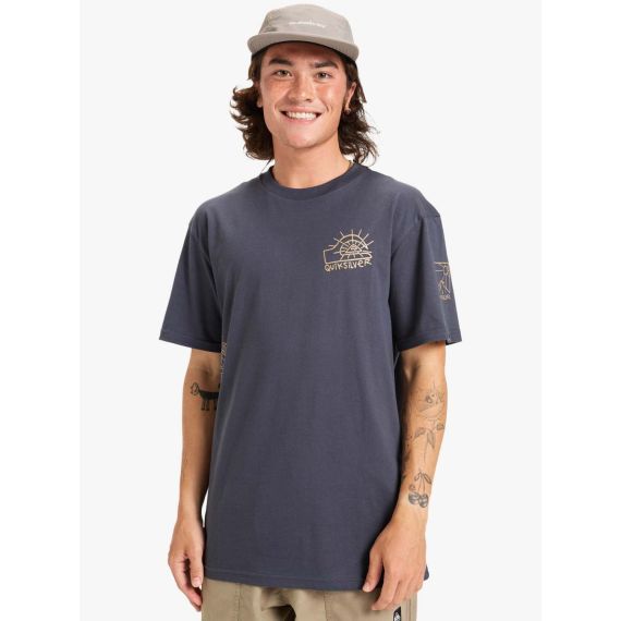 Quiksilver Ανδρικό Κοντομάνικο T-Shirt EQYZT08193-KSH0 Evo Quik Rituals - ΝΕΕΣ ΠΑΡΑΛΑΒΕΣ στο Bodyman