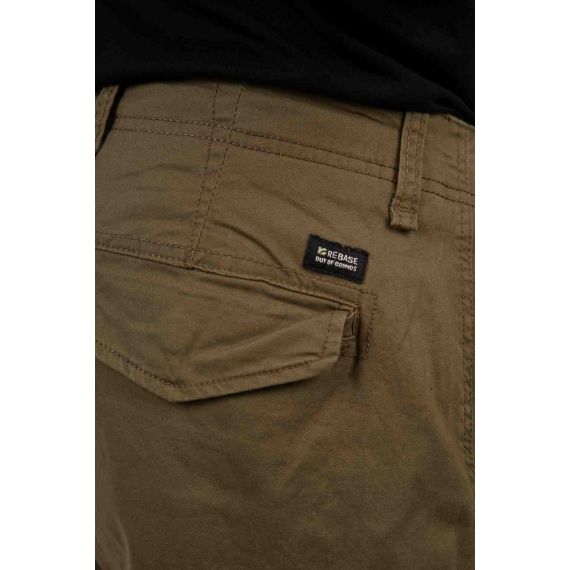 Rebase Ανδρική Βερμούδα Cargo 251RMSHO-7001-Khaki - ΝΕΕΣ ΠΑΡΑΛΑΒΕΣ στο Bodyman
