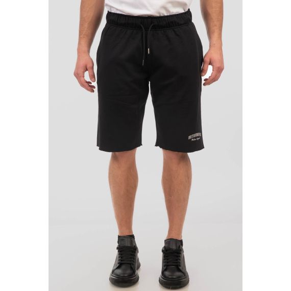 Rebase Ανδρική Αθλητική Βερμούδα 251RMS-6012-BLACK - ΝΕΕΣ ΠΑΡΑΛΑΒΕΣ στο Bodyman
