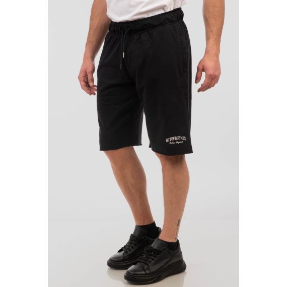 Rebase Ανδρική Αθλητική Βερμούδα 251RMS-6012-BLACK - ΝΕΕΣ ΠΑΡΑΛΑΒΕΣ στο Bodyman