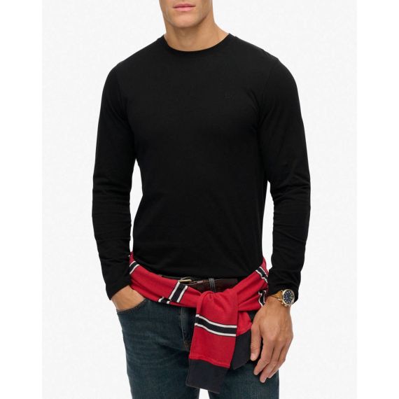 Superdry Ανδρική Μακρυμάνικη Μπλούζα M6010910A-02A Classic Essential Top ls - ΝΕΕΣ ΠΑΡΑΛΑΒΕΣ στο Bodyman
