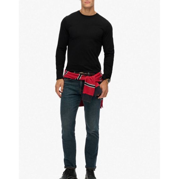 Superdry Ανδρική Μακρυμάνικη Μπλούζα M6010910A-02A Classic Essential Top ls - ΝΕΕΣ ΠΑΡΑΛΑΒΕΣ στο Bodyman