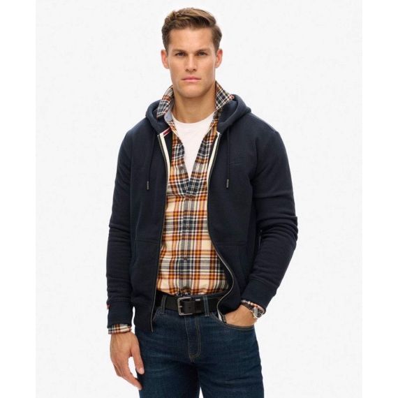 Superdry Ανδρική Ζακέτα Φούτερ M2014128A-98T Essential Logo - ΝΕΕΣ ΠΑΡΑΛΑΒΕΣ στο Bodyman