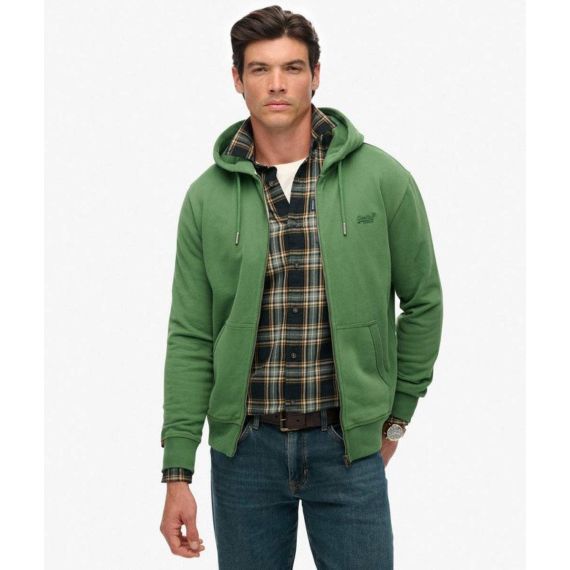 Superdry Ανδρική Ζακέτα Φούτερ M2014128A-G5S Essential Logo - ΝΕΕΣ ΠΑΡΑΛΑΒΕΣ στο Bodyman