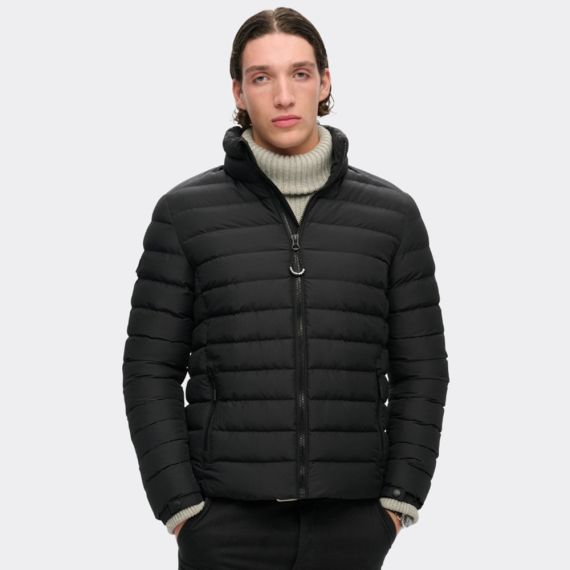 Superdry Ανδρικό Μπουφάν Puffer Fuji M5011757A-02A Black - ΝΕΕΣ ΠΑΡΑΛΑΒΕΣ στο Bodyman