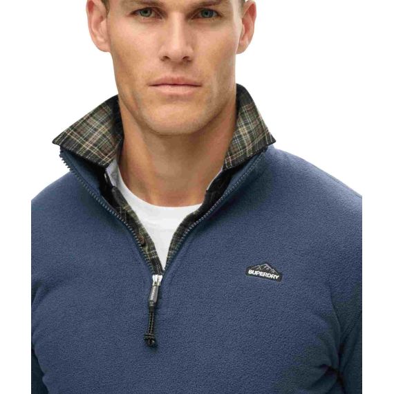 Superdry Ανδρικό Φορετό Fleece M2014194A-JUA Polar Half Zip - ΝΕΕΣ ΠΑΡΑΛΑΒΕΣ στο Bodyman