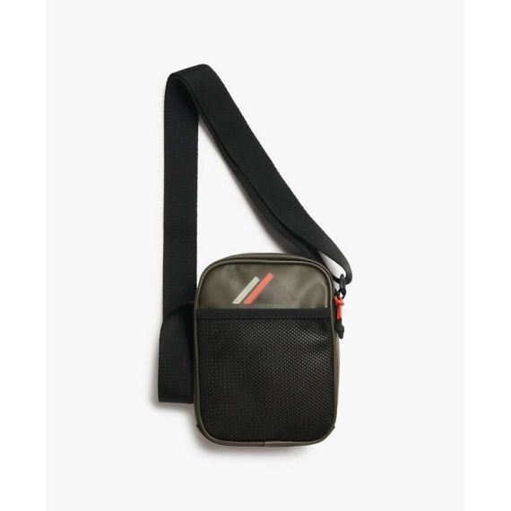 Superdry Τσαντάκι Ώμου Y9110268A-1KM Tarp Cross Body Bag Green - ΝΕΕΣ ΠΑΡΑΛΑΒΕΣ στο Bodyman