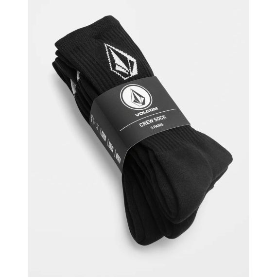Volcom Ανδρικές Κάλτσες 3pack D6302004-BLK Full Stone - ΝΕΕΣ ΠΑΡΑΛΑΒΕΣ στο Bodyman
