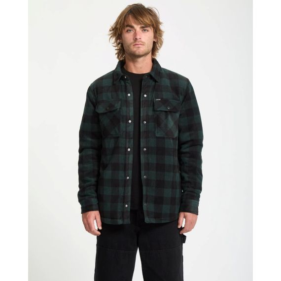 Volcom Ανδρικό πουκάμισο  Fleece A5832400-DPL Bowered LS - ΝΕΕΣ ΠΑΡΑΛΑΒΕΣ στο Bodyman
