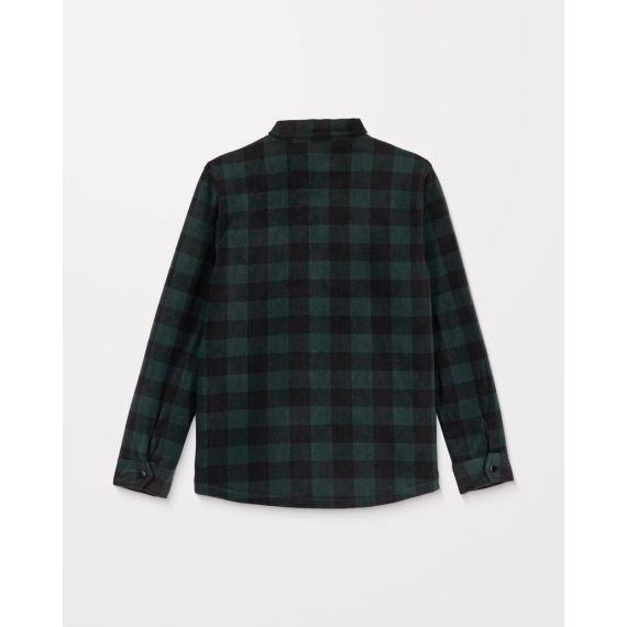 Volcom Ανδρικό πουκάμισο  Fleece A5832400-DPL Bowered LS - ΝΕΕΣ ΠΑΡΑΛΑΒΕΣ στο Bodyman