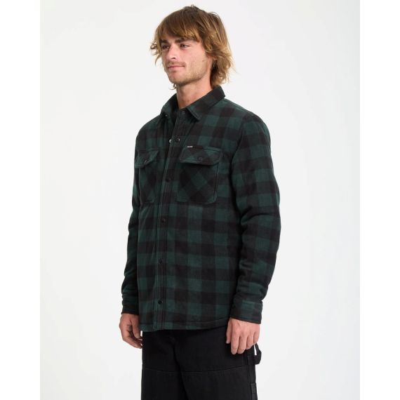 Volcom Ανδρικό πουκάμισο  Fleece A5832400-DPL Bowered LS - ΝΕΕΣ ΠΑΡΑΛΑΒΕΣ στο Bodyman