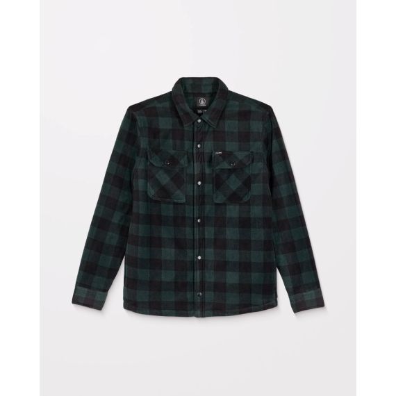 Volcom Ανδρικό πουκάμισο  Fleece A5832400-DPL Bowered LS - ΝΕΕΣ ΠΑΡΑΛΑΒΕΣ στο Bodyman