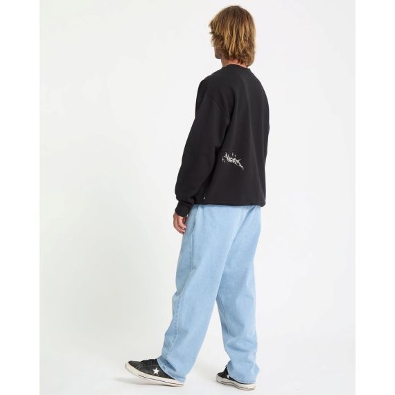 Volcom Ανδρικό Φούτερ Λαιμόκοψη A4632507-BLK Recto Verso Crew - ΝΕΕΣ ΠΑΡΑΛΑΒΕΣ στο Bodyman