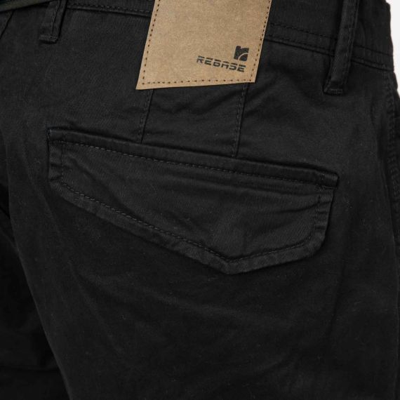 Rebase Ανδρικό Παντελόνι Cargo 252RCCP-4050 Black - ΝΕΕΣ ΠΑΡΑΛΑΒΕΣ στο Bodyman