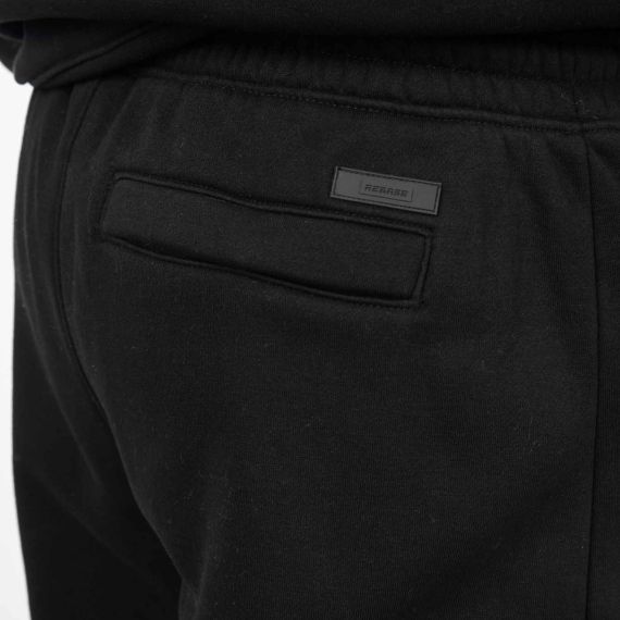 Rebase Ανδρική Φόρμα Φούτερ 252RPAN-6021 Black - Φόρμα παντελόνι στο Bodyman