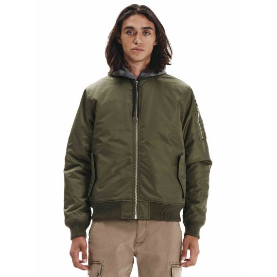 Emerson Ανδρικό Μπουφάν Flight 252.EM10.59 Olive - ΝΕΕΣ ΠΑΡΑΛΑΒΕΣ στο Bodyman